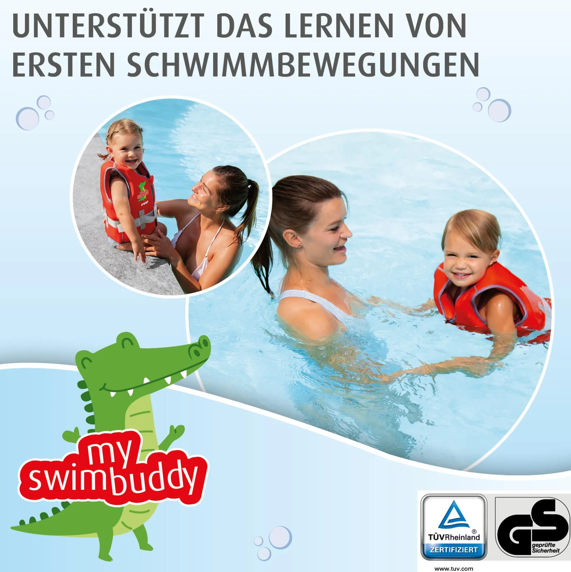 Schwimmlernweste myswimbuddy M