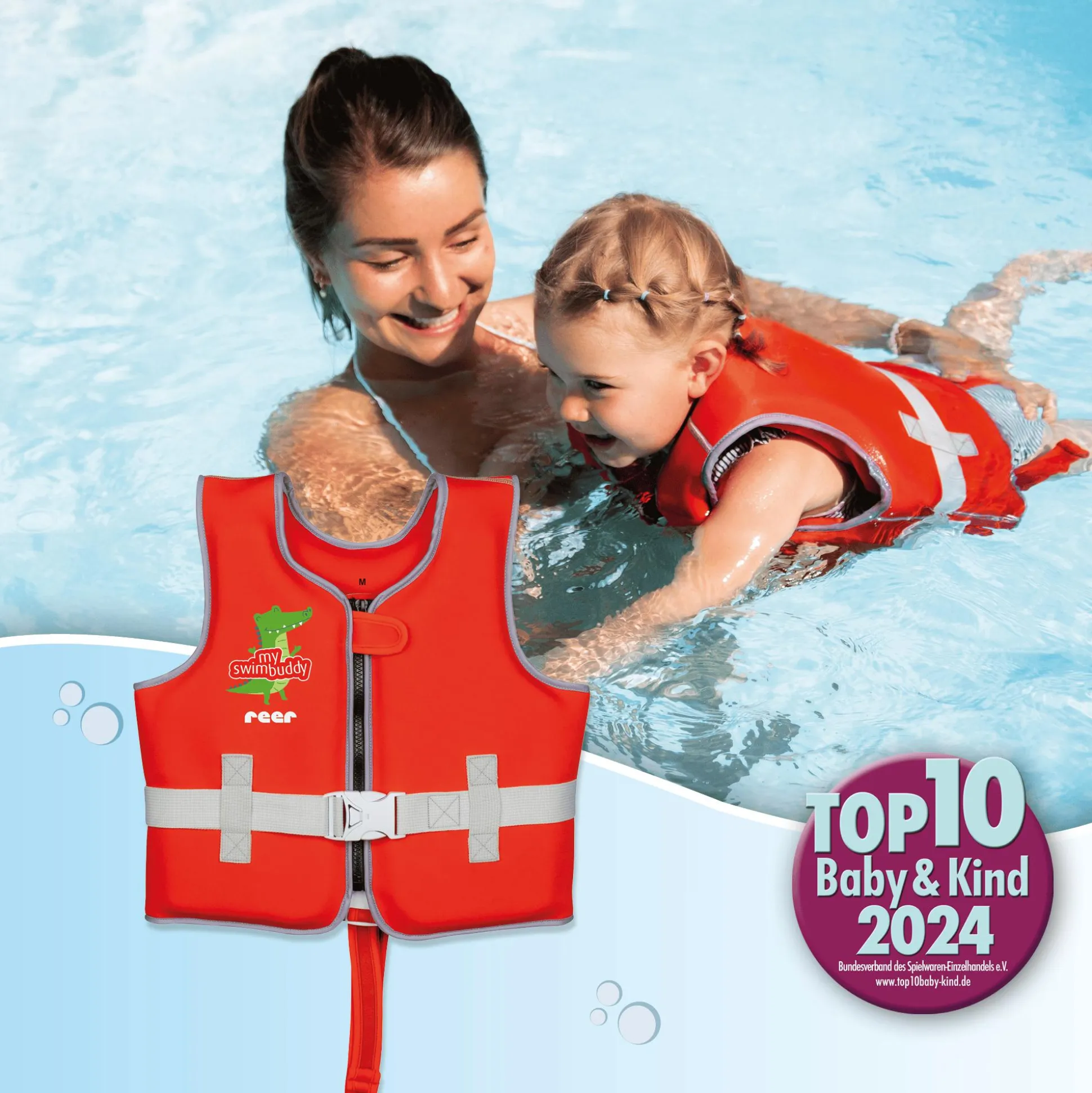 Schwimmlernweste myswimbuddy M