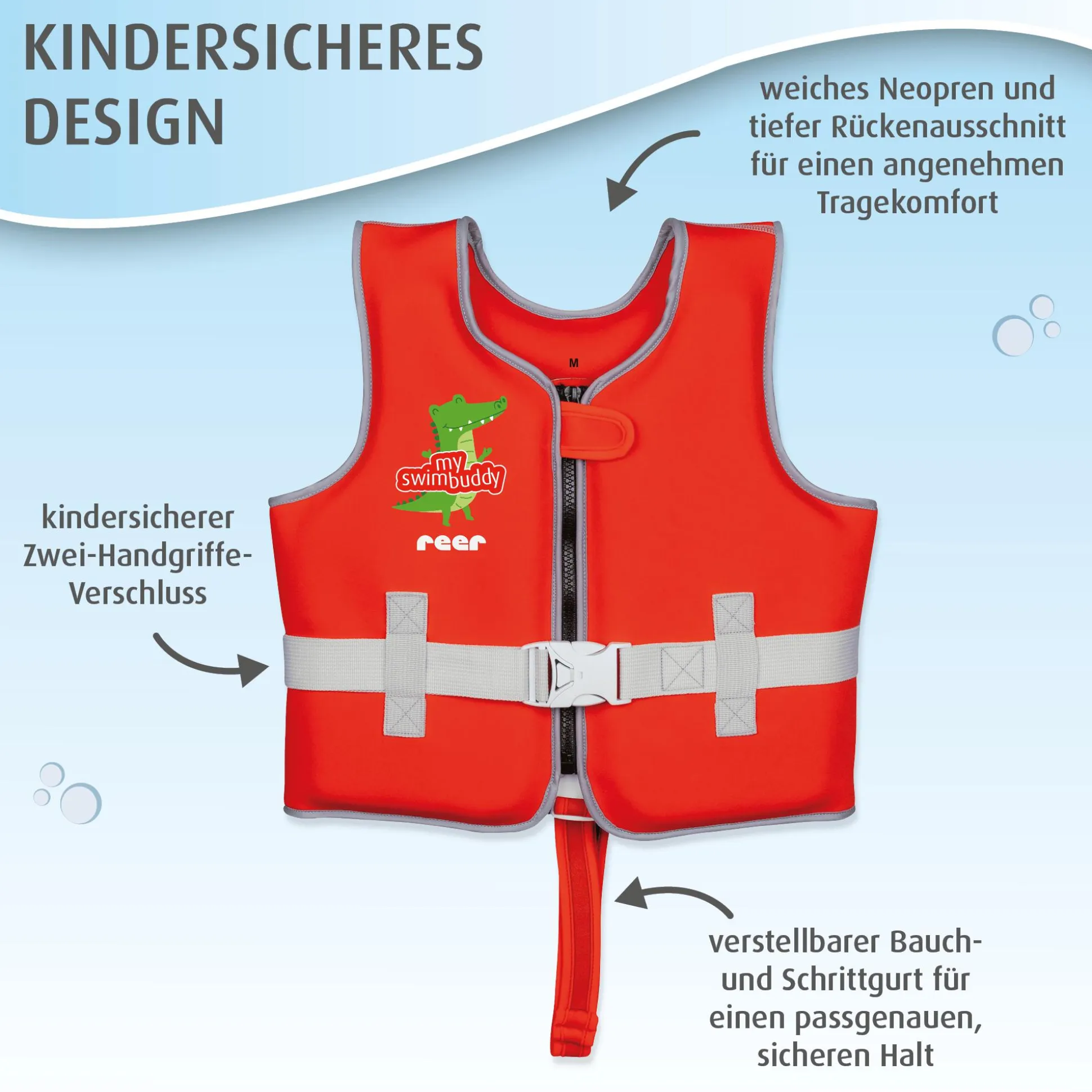 Schwimmlernweste myswimbuddy M
