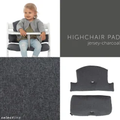 Set Alpha Plus Creme & Alpha Select Jersey Charcoal