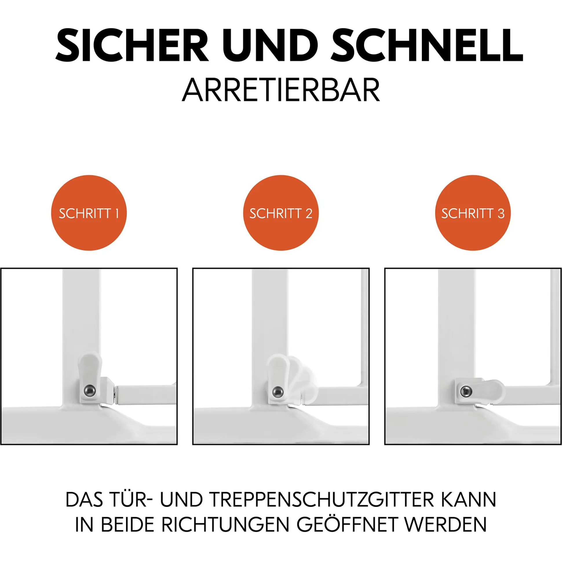 Set Clear Step 2 mit 9 cm Verlängerung White