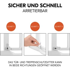 Set Clear Step Autoclose 2 mit 9 cm Verlängerung White