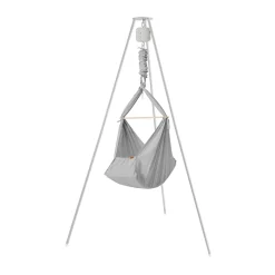 Set Federwiege Basic mit Ständer Basic & Motor Grau