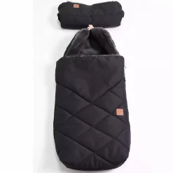 Set Fußsack und Handmuff Black