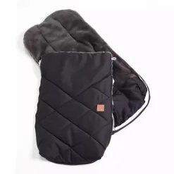 Set Fußsack und Handmuff Black