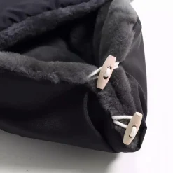 Set Fußsack und Handmuff Black