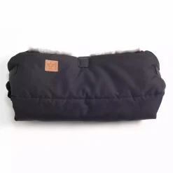Set Fußsack und Handmuff Black