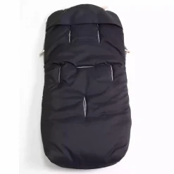 Set Fußsack und Handmuff Black