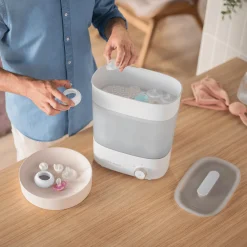 Set Sterilisator Premium SC 293/00 mit Flaschen Starter-Set SCD837/12