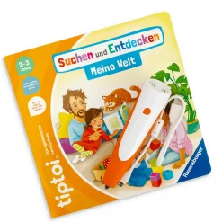 Set tiptoi® Starter-Set: Stift + Buch Meine Welt mit tiptoi® Stift-Hülle