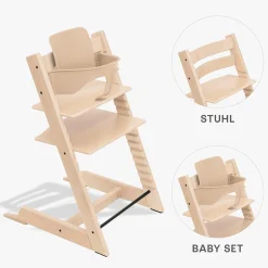 Set Tripp Trapp® Natural mit Baby Set