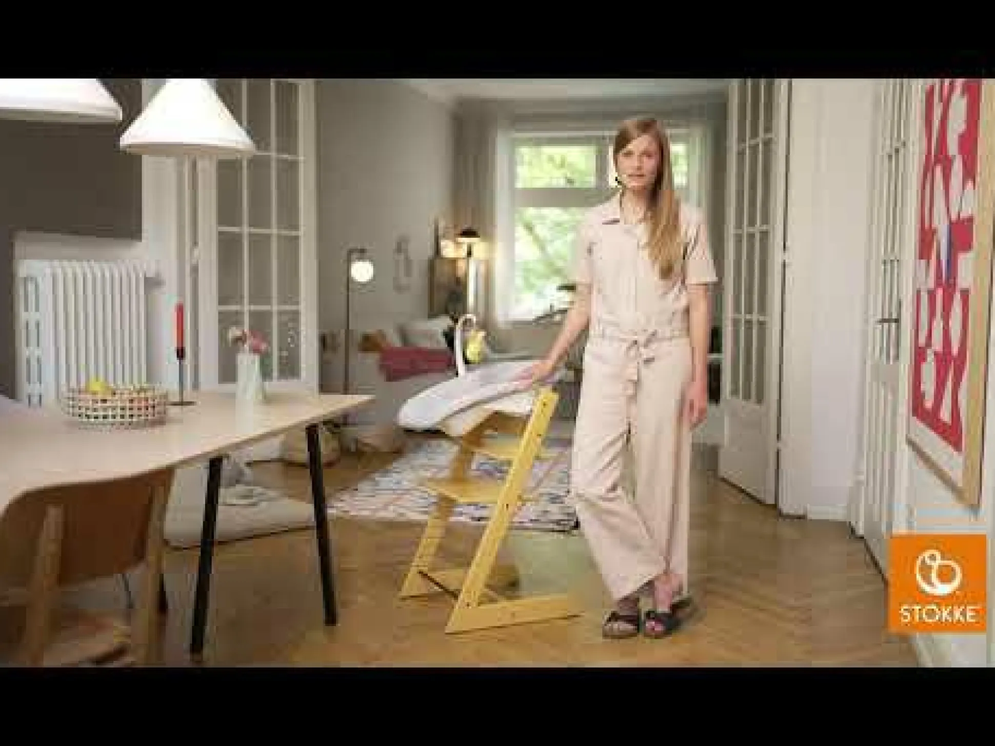 Set Tripp Trapp® Schwarz mit Baby Set