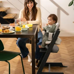 Set Tripp Trapp® Schwarz mit Baby Set