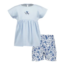 Set Tunika & Shorts Blumen