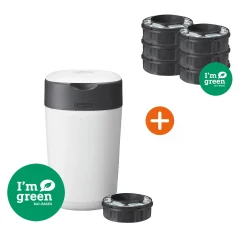 Set Twist & Click Windeleimer mit 7 Nachfüllkassetten