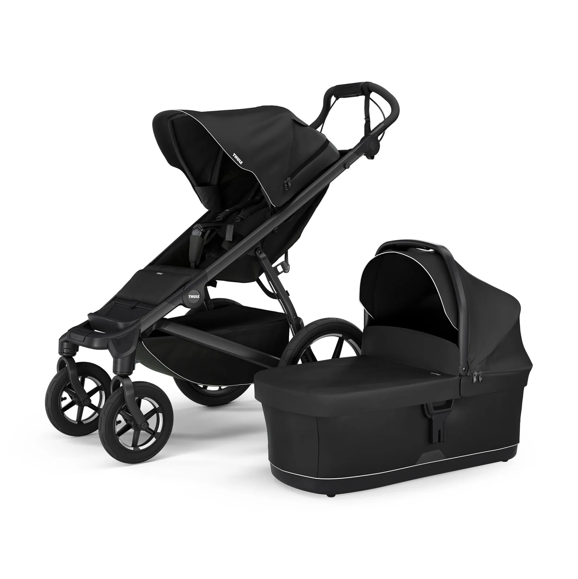 Set Urban Glide 4-wheel Black on Black mit Wanne