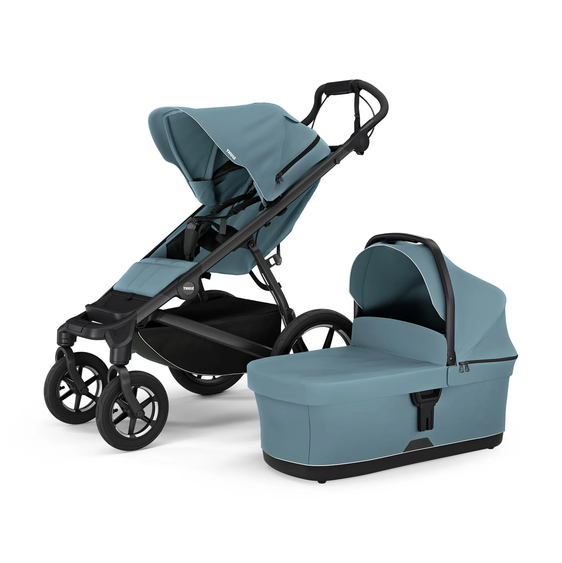 Set Urban Glide 4-wheel Mid Blue mit Wanne