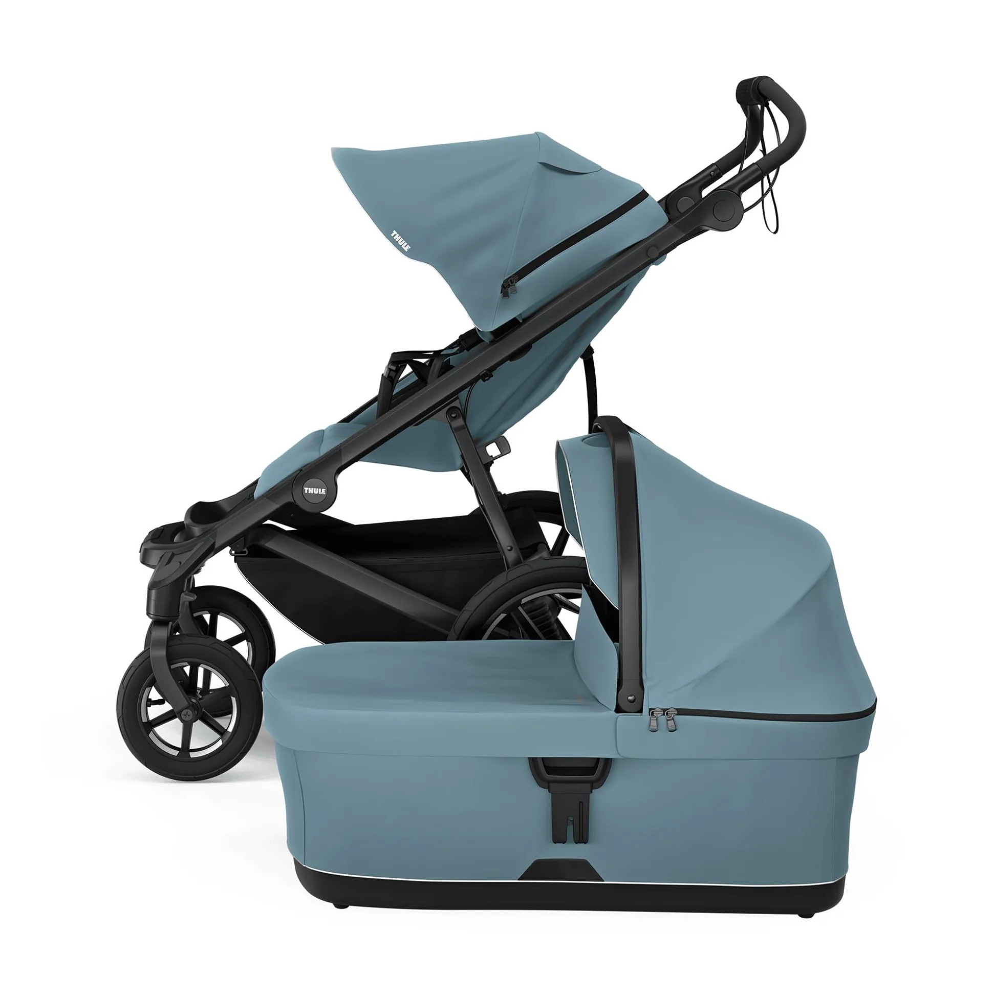 Set Urban Glide 4-wheel Mid Blue mit Wanne