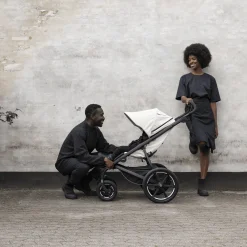 Set Urban Glide 4-wheel Soft Beige mit Wanne