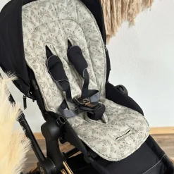 Sherpa Kinderwagen Einlage Winter "Forrest Green"