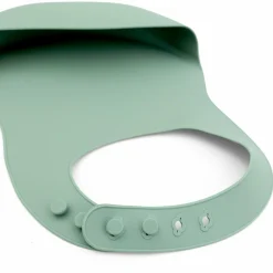 Silikon Lätzchen Ash Green