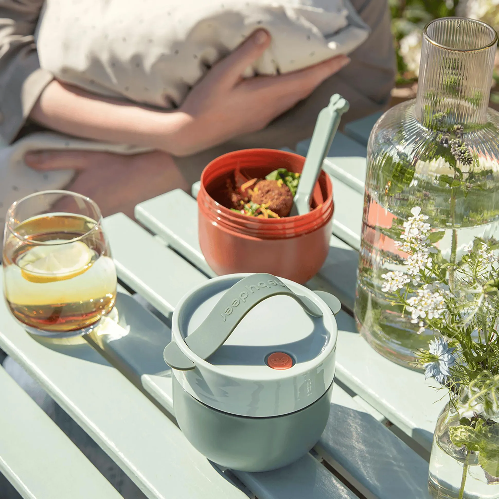 Silikon Lunch-Becher To-go