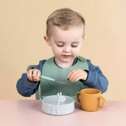 Silikon-Becher Peekaboo Croco Senfgelb