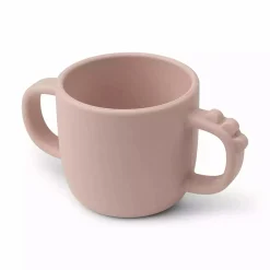 Silikon-Becher Peekaboo Croco Rosa