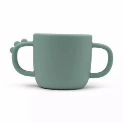 Silikon-Becher Peekaboo Croco Blau