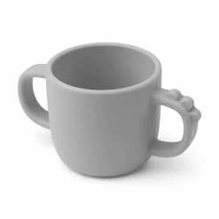 Silikon-Becher Peekaboo Croco Grau