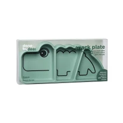 Silikonteller Stick & Stay Croco