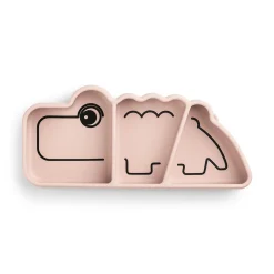 Silikonteller Stick & Stay Croco