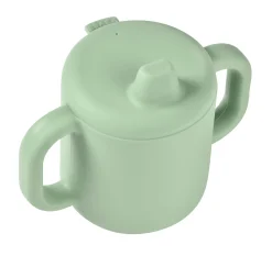 Silikon-Trinklernbecher Salbeigrün