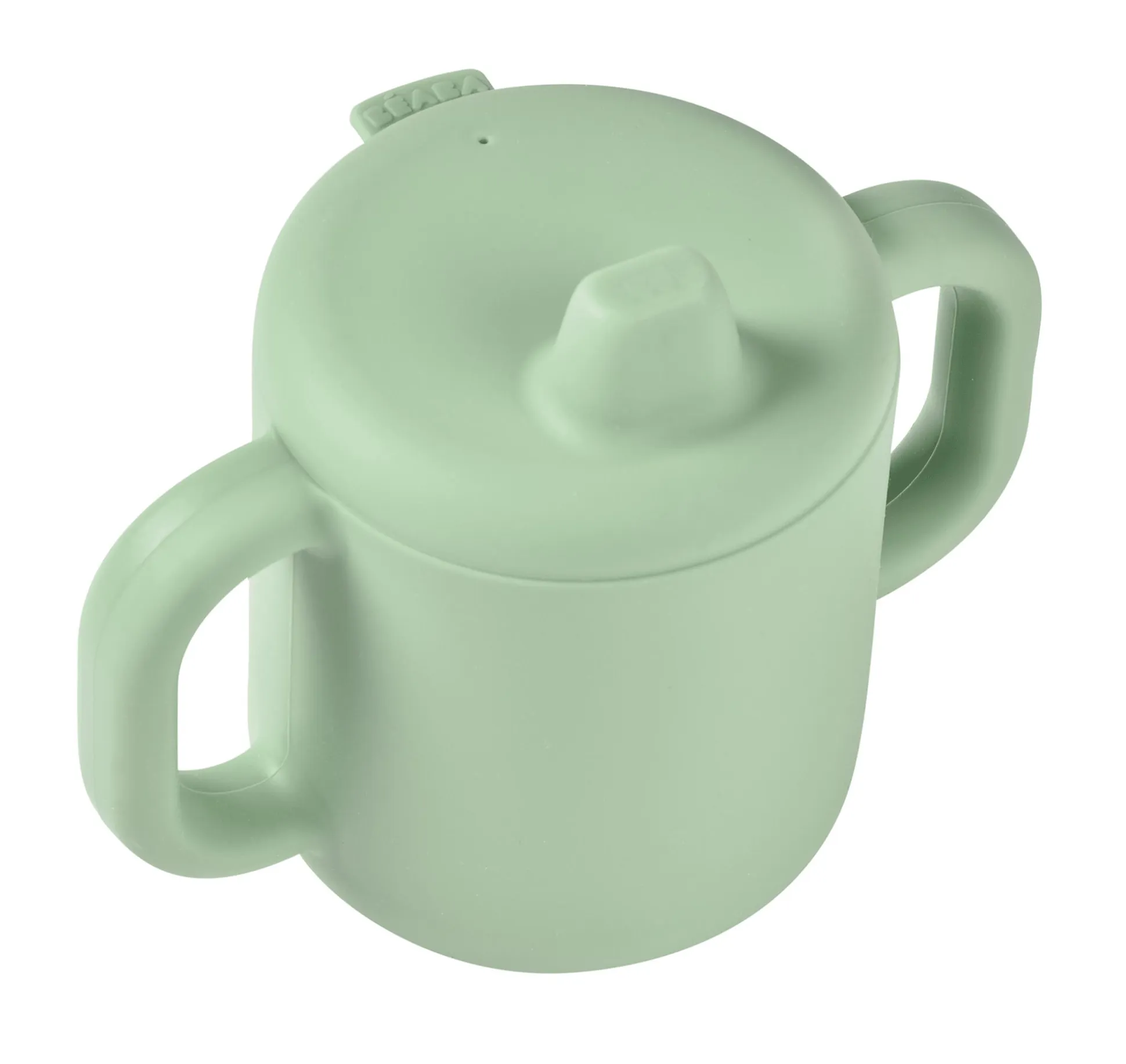 Silikon-Trinklernbecher Salbeigrün