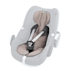 Sitzauflage COOLAIR Waffelpiqué Natur/Grau Gr. 0+