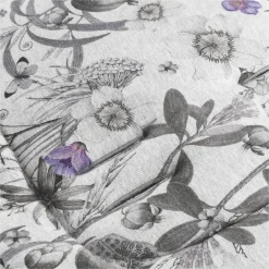 Sitzauflage Floral Grey