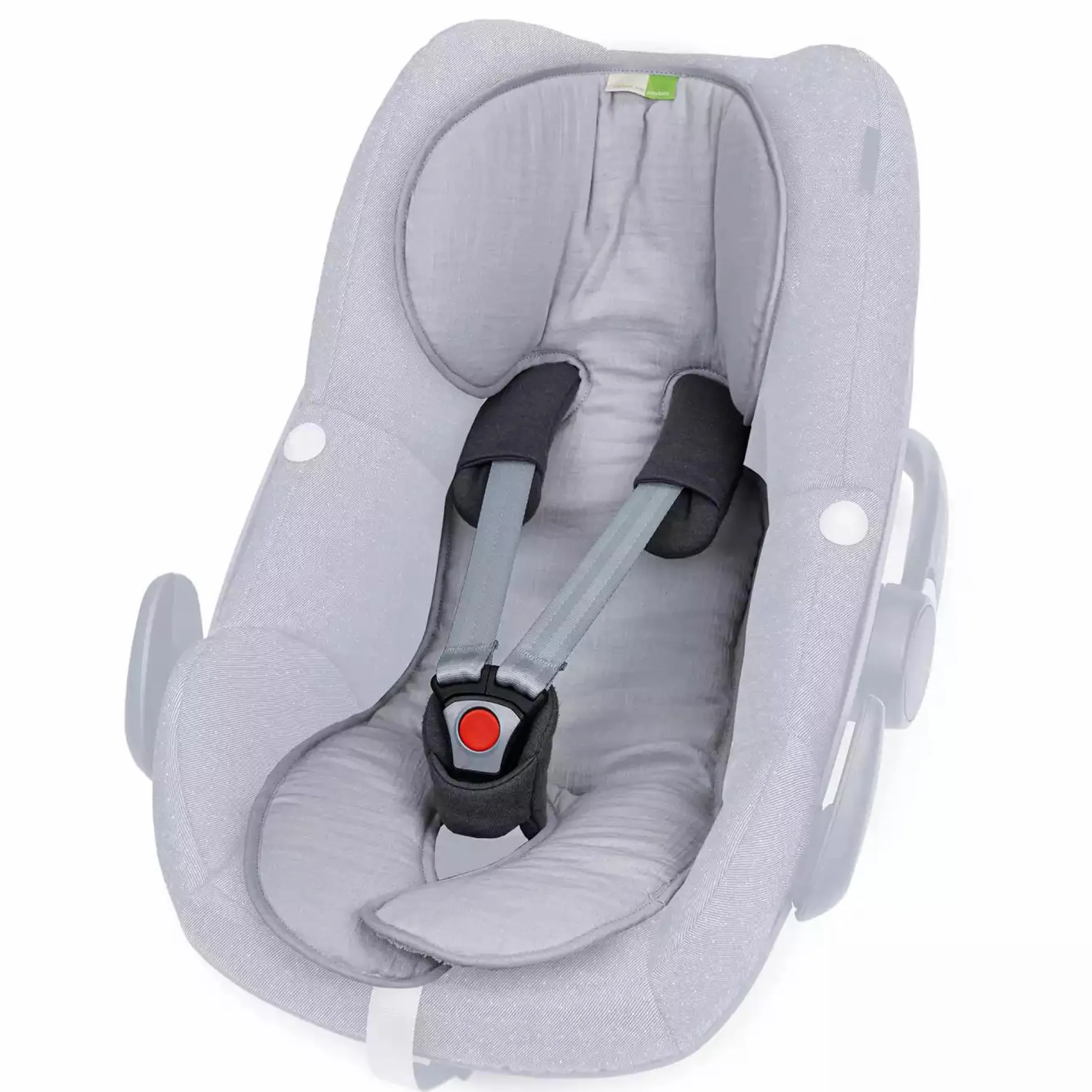 Sitzauflage Lola Gr. 0+ Musselin Grey