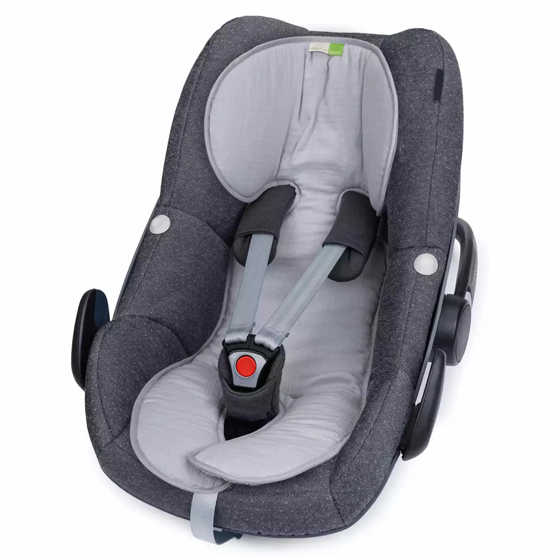 Sitzauflage Lola Gr. 0+ Musselin Grey