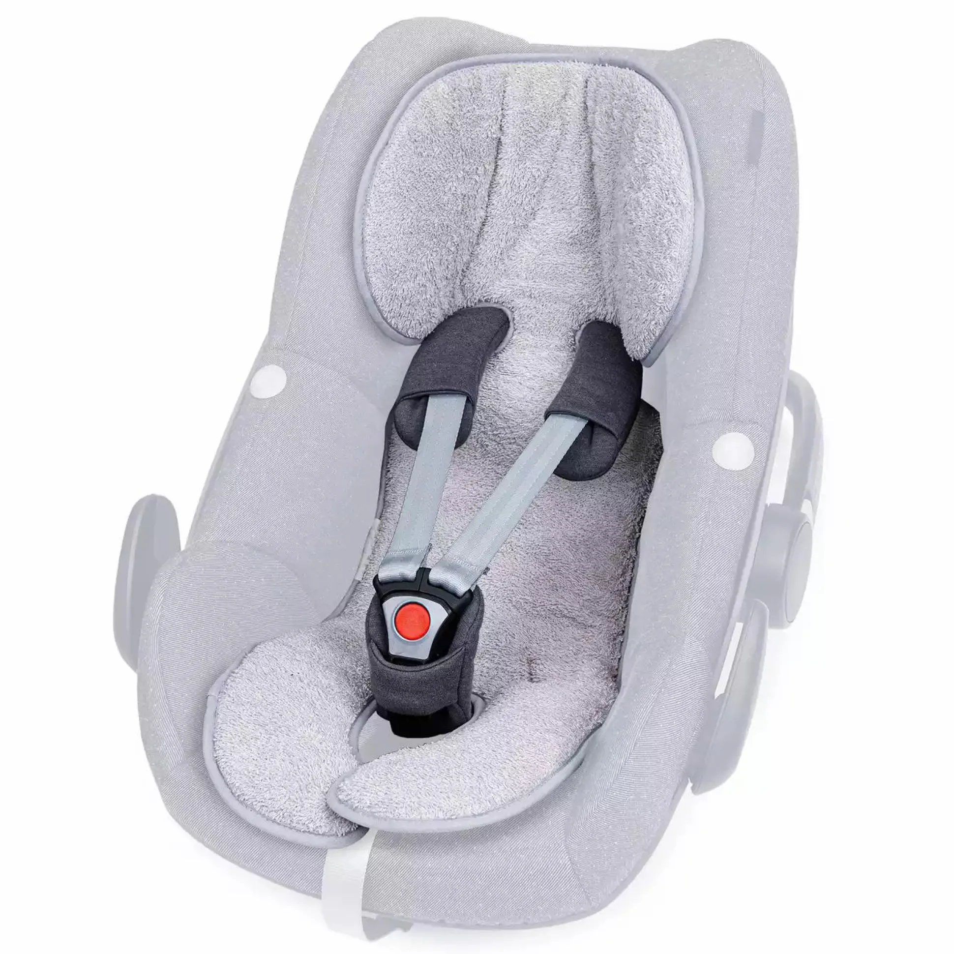 Sitzauflage Lola Gr. 0+ Musselin Grey