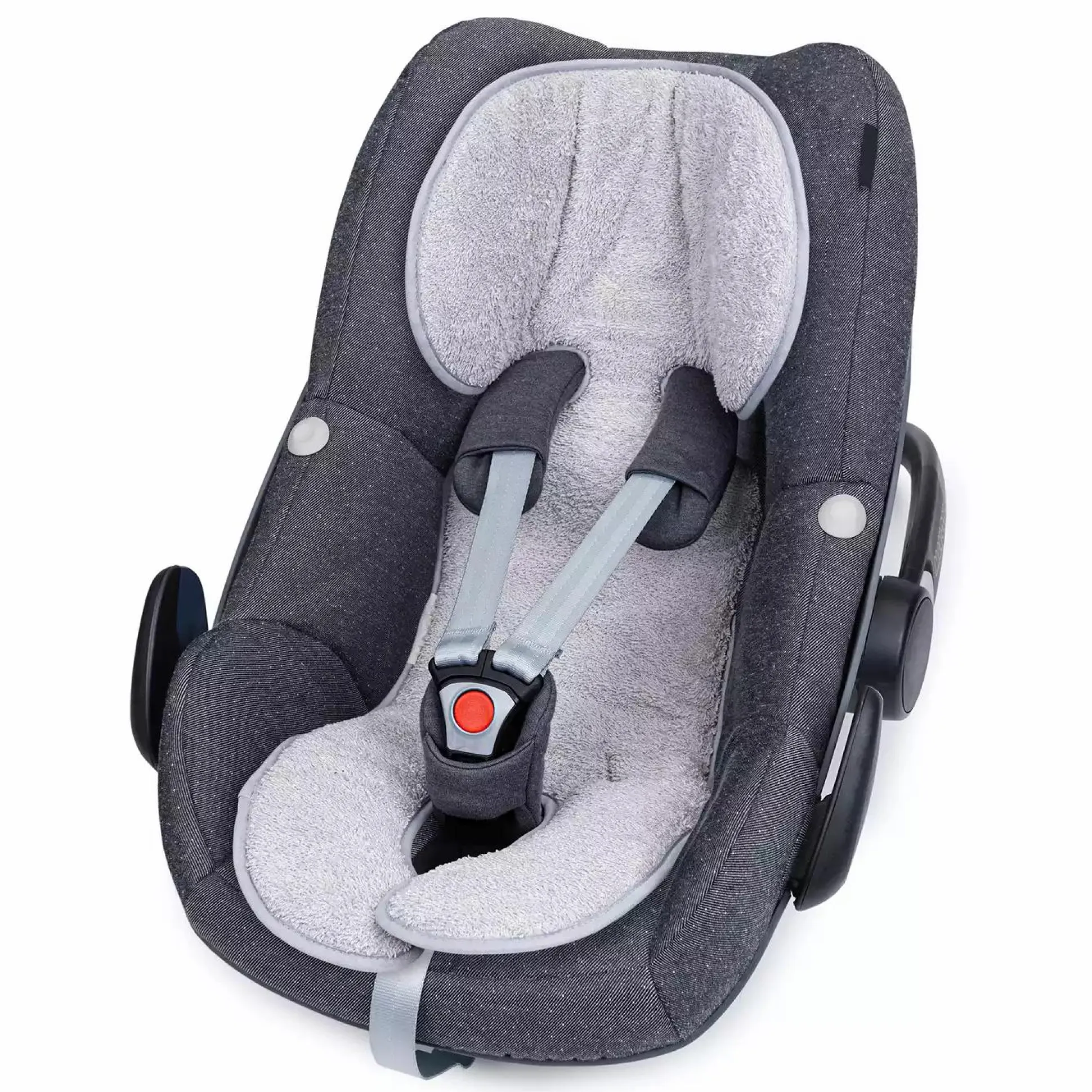 Sitzauflage Lola Gr. 0+ Musselin Grey