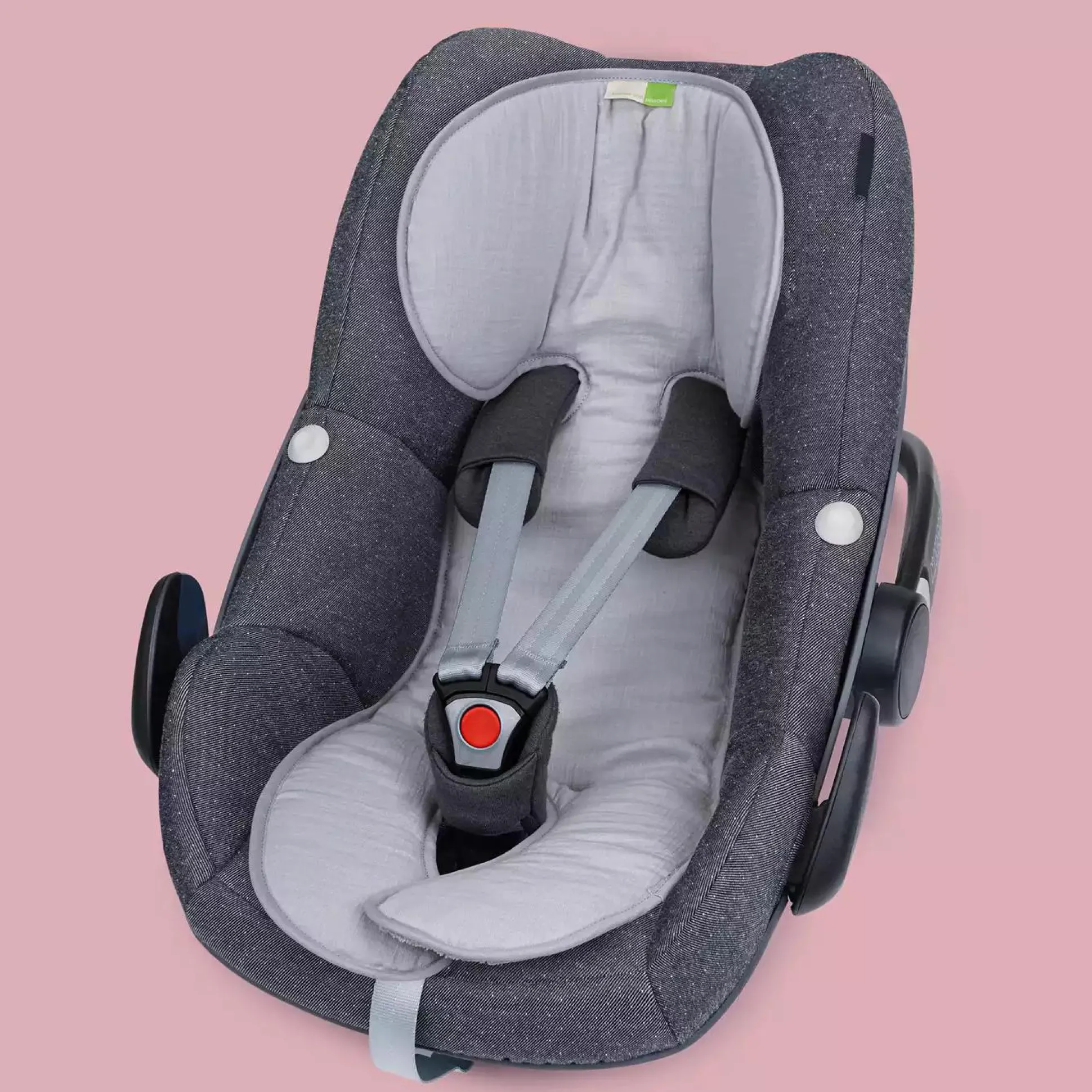 Sitzauflage Lola Gr. 0+ Musselin Grey