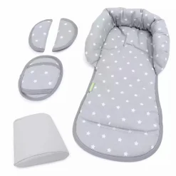 Sitzverkleinerer Emil Stars Grau Gr. 0+