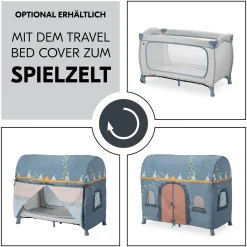 Sleep N Play Go Plus Dusty Blue