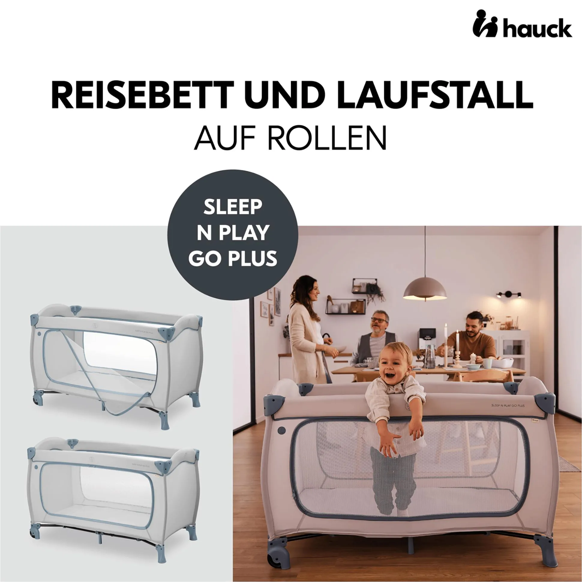 Sleep N Play Go Plus Dusty Blue