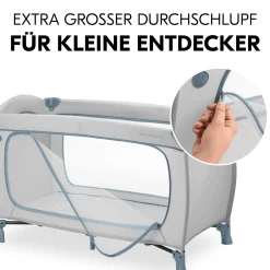 Sleep N Play Go Plus Dusty Blue