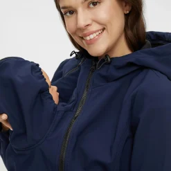 Softshell-Jacke mit Tragefunktion