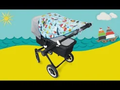 Sonnensegel Johanna Musselin Grey