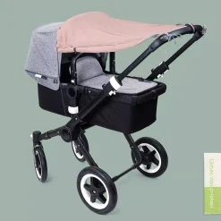 Sonnensegel Johanna Musselin Altrosé