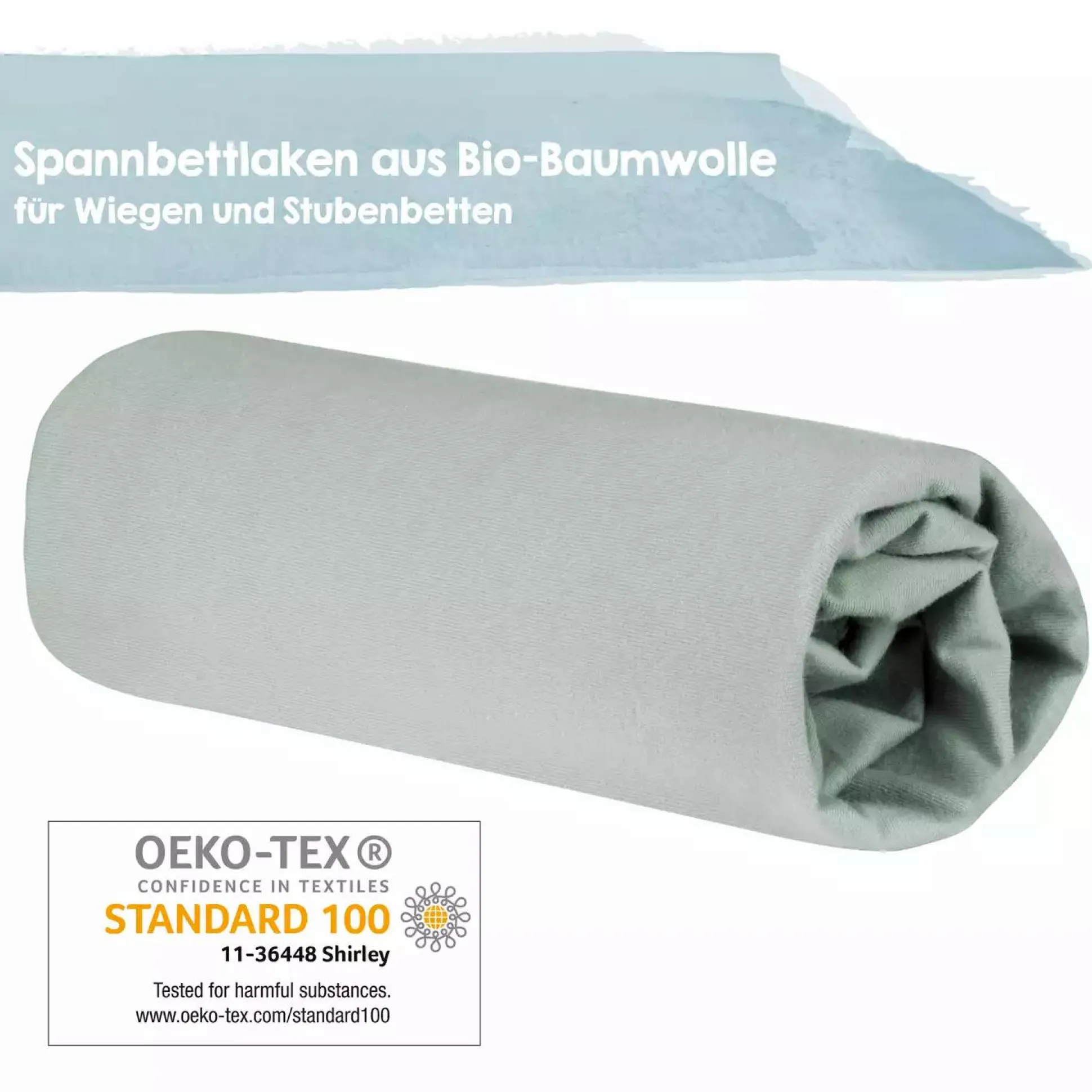 Spannbettlaken 45 x 90 cm