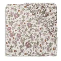 Spannbettlaken Retro Flower 70 x 140 cm